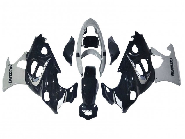 Carena Moto Suzuki GSX600F/GSX750F 2004-2006 - Nero Lucido Grigio