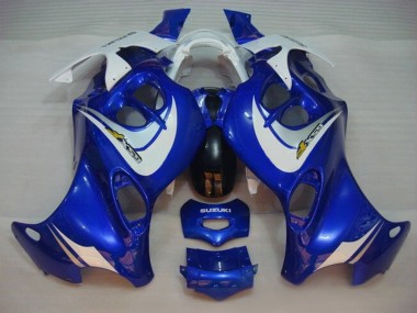 Carene Moto Suzuki GSX600F/GSX750F 2004-2006 - Blu Bianco