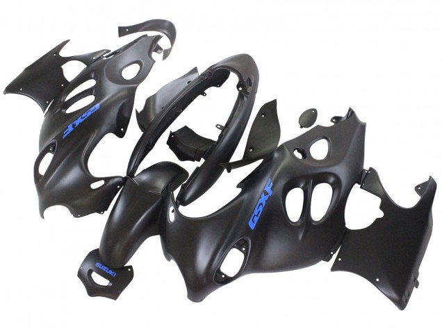 Carene Moto Suzuki GSX600F/GSX750F 2004-2006 - Nero Opaco Blu Logo