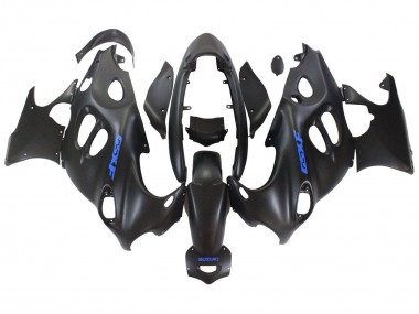 Carene Moto Suzuki GSX600F/GSX750F 2004-2006 - Nero Opaco Blu Logo