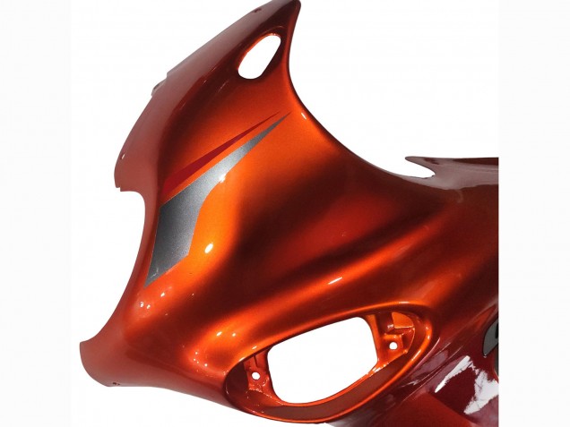 Carene Moto Suzuki GSX600F/GSX750F 2004-2006 - Burnt Arancia Bianco Logo