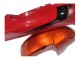Carene Moto Suzuki GSX600F/GSX750F 2004-2006 - Burnt Arancia Bianco Logo