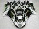 Carene Moto Kawasaki ZX6R 2007-2008 - Nero Bianco