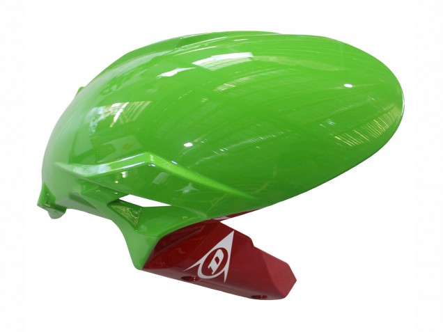 Carene Moto Kawasaki ZX6R 2023-2025 - Verde Nero Rosso Giallo Dunlop