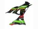 Carene Moto Kawasaki ZX6R 2023-2025 - Verde Nero Rosso Giallo Dunlop