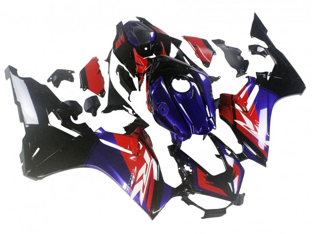 Carene Moto Honda CBR1000RR 2017-2023 - Rosso Blu Nero Lucido