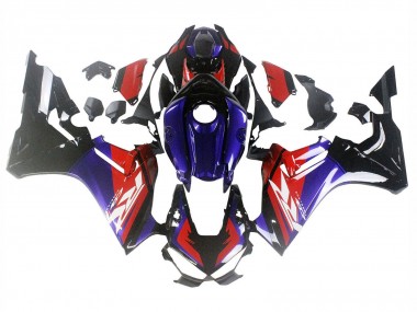 Carene Moto Honda CBR1000RR 2017-2023 - Rosso Blu Nero Lucido