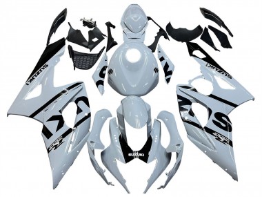 Carene Moto Suzuki GSXR 1000 2005-2006 - Bianco Nero