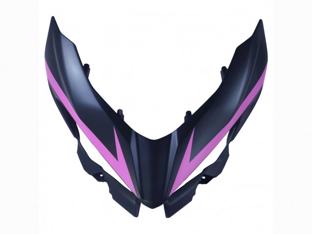 Carene Moto Kawasaki Ninja 400 2018-2024 - Nero Opaco Rosa
