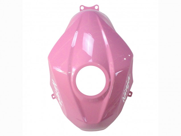 Carene Moto Kawasaki Ninja 400 2018-2024 - Rosa Nero Opaco Honeycomb