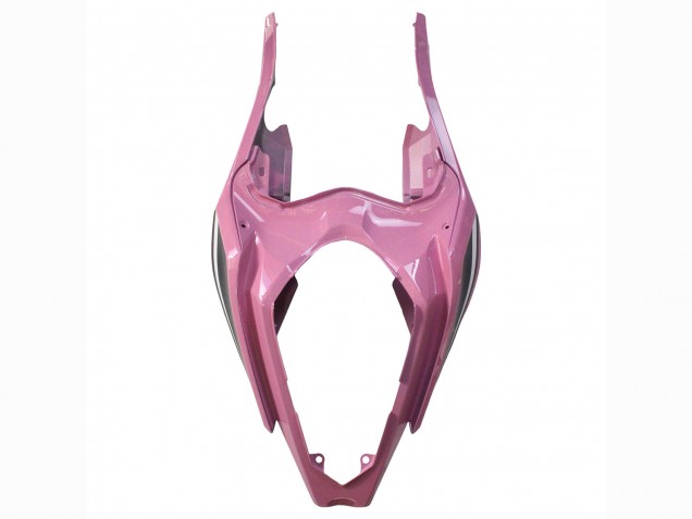 Carene Moto Kawasaki Ninja 400 2018-2024 - Rosa Nero Opaco Honeycomb