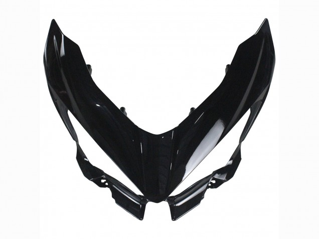 Carene Moto Kawasaki Ninja 400 2018-2024 - Nero Lucido Nero Opaco Bianco Decals