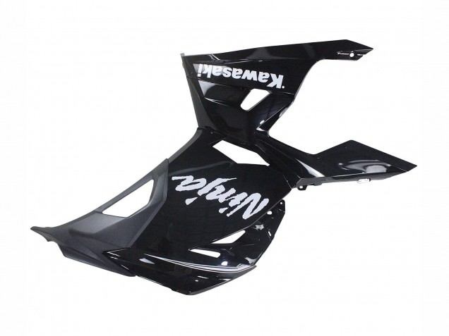 Carene Moto Kawasaki Ninja 400 2018-2024 - Nero Lucido Nero Opaco Bianco Decals