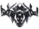 Carene Moto Kawasaki Ninja 400 2018-2024 - Nero Lucido Nero Opaco Bianco Decals