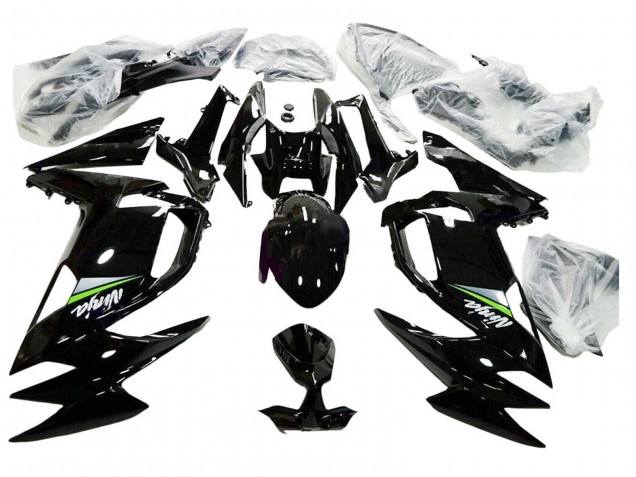 Carena Moto Kawasaki Ninja 650 EX650 2020-2025 - Nero Lucido Verde