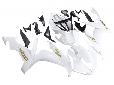 Carene Moto Yamaha YZF 1000 R1 2004-2006 - Bianco Oro Decals