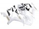 Carene Moto Yamaha YZF 1000 R1 2004-2006 - Bianco Oro Decals