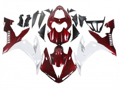 Carene Moto Yamaha YZF 1000 R1 2004-2006 - Rosso Bianco