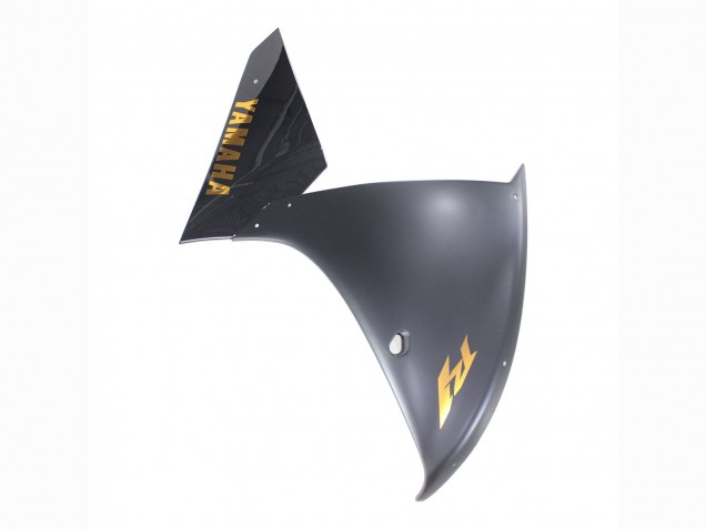 Carene Moto Yamaha YZF 1000 R1 2012-2014 - Nero Opaco Oro Decals