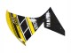 Carene Moto Yamaha YZF 1000 R1 2012-2014 - Giallo Bianco Nero
