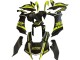 Carene Moto Yamaha YZF 1000 R1 2020-2025 - Nero Lucido Fluorescent Giallo