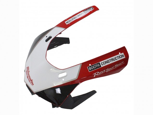 Carene Moto Yamaha YZF 1000 R1 2020-2025 - Bianco Rosso Nero Milwaukee