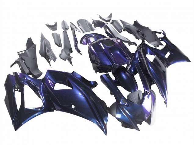 Carene Moto Yamaha YZF R7 2021-2024 - Pendenza Blu Viola