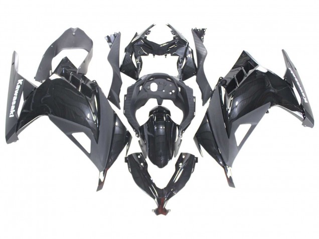 Carene Moto Kawasaki EX300 2013-2017 - Nero Lucido