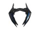Carene Moto Kawasaki EX300 2013-2017 - Nero Lucido Blu