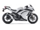 Carene Moto Kawasaki EX300 2013-2017 - Bianco Nero
