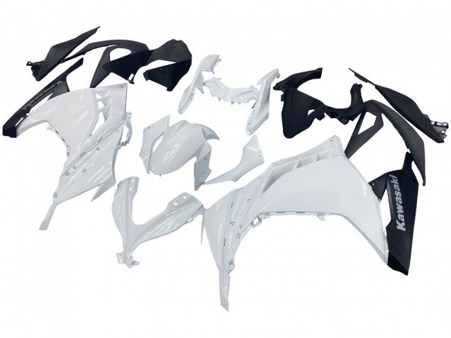 Carene Moto Kawasaki EX300 2013-2017 - Bianco Nero