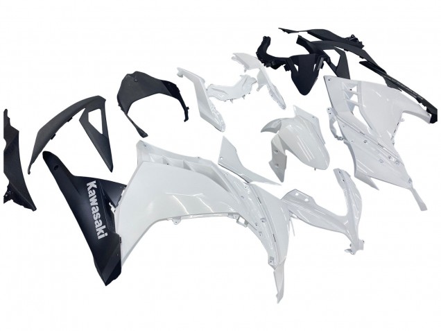 Carene Moto Kawasaki EX300 2013-2017 - Bianco Nero