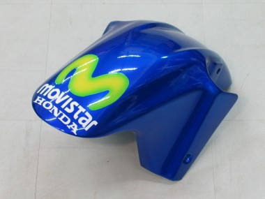 Carene Moto Honda CBR600 F4i 2004-2007 - Blu Giallo Verde MoviStar