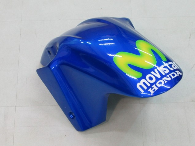 Carene Moto Honda CBR600 F4i 2004-2007 - Blu Giallo Verde MoviStar