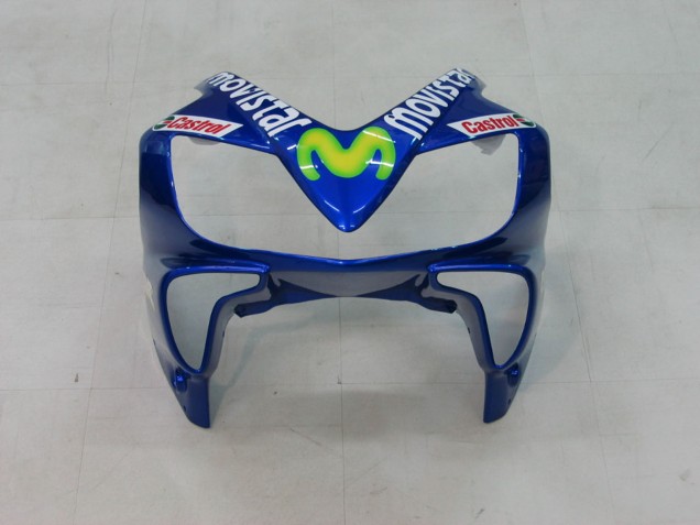 Carene Moto Honda CBR600 F4i 2004-2007 - Blu Giallo Verde MoviStar