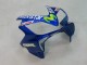 Carene Moto Honda CBR600 F4i 2004-2007 - Blu Giallo Verde MoviStar