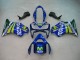 Carene Moto Honda CBR600 F4i 2004-2007 - Blu Giallo Verde MoviStar