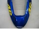 Carene Moto Honda CBR600 F4i 2004-2007 - Giallo Blu Bianco Nero Nastro Azzurro