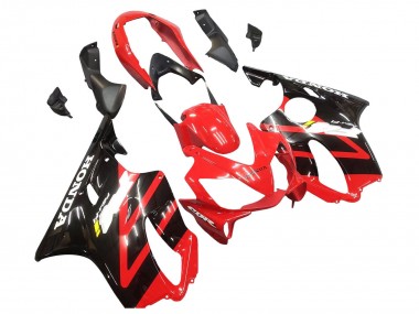 Carena Moto Honda CBR600 F4i 2004-2007 - Rosso Nero Lucido