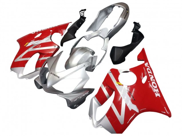 Carene Moto Honda CBR600 F4i 2004-2007 - Argento Rosso