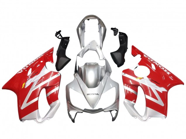 Carene Moto Honda CBR600 F4i 2004-2007 - Argento Rosso