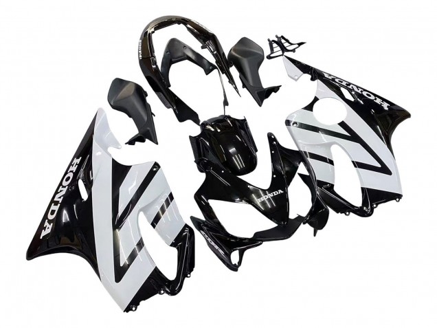 Carene Moto Honda CBR600 F4i 2004-2007 - Bianco Nero Lucido