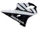 Carene Moto Honda CBR600 F4i 2004-2007 - Bianco Nero Lucido