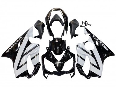 Carene Moto Honda CBR600 F4i 2004-2007 - Bianco Nero Lucido