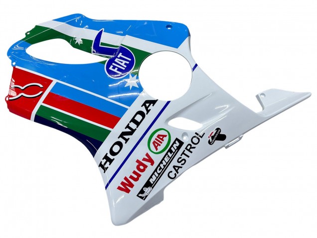 Carene Moto Honda CBR600 F4i 2004-2007 - Bianco Blu Verde Rosso