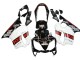 Carene Moto Honda CBR600 F4i 2004-2007 - Bianco Nero Lucido Rosso Repsol