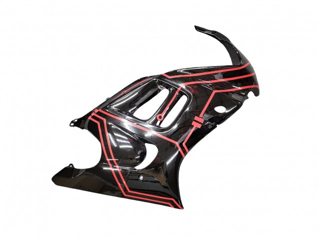 Kit Carena Moto Honda CBR600 F3 1997-1998 - Rosso Nero Lucido