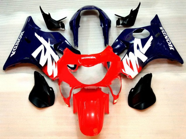 Carene Moto Honda CBR600 F4 1999-2000 - Rosso Blu Scuro Viola