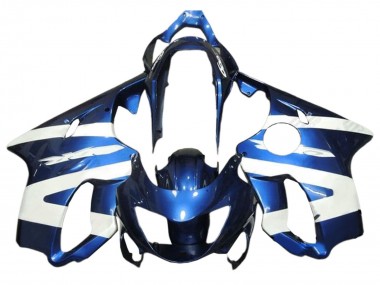 Carene Moto Honda CBR600 F4 1999-2000 - Bianco Blu