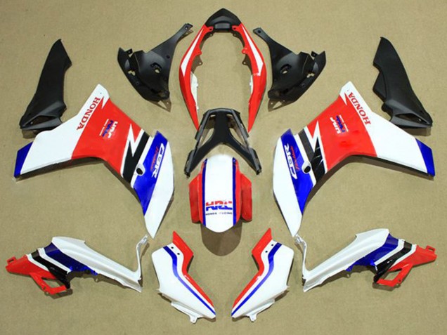 Carene Moto Honda CBR600F 2011-2013 - Bianco Rosso Blu